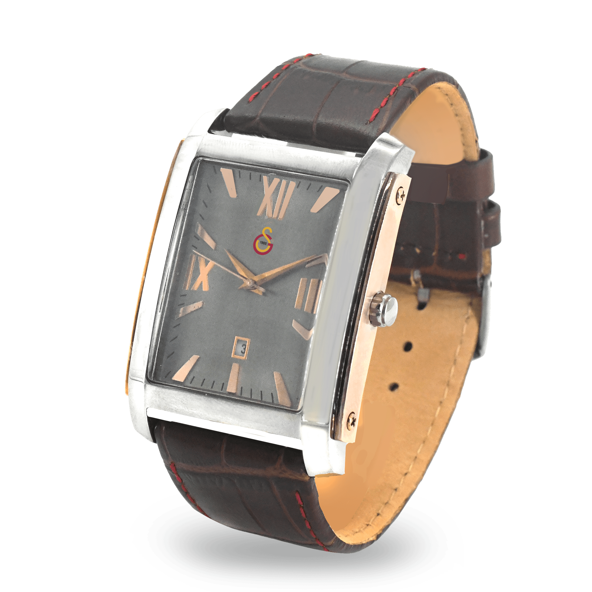 Galatasaray Deri Kol Saati U13632 - GS ANAHTARLIK HEDİYELİ