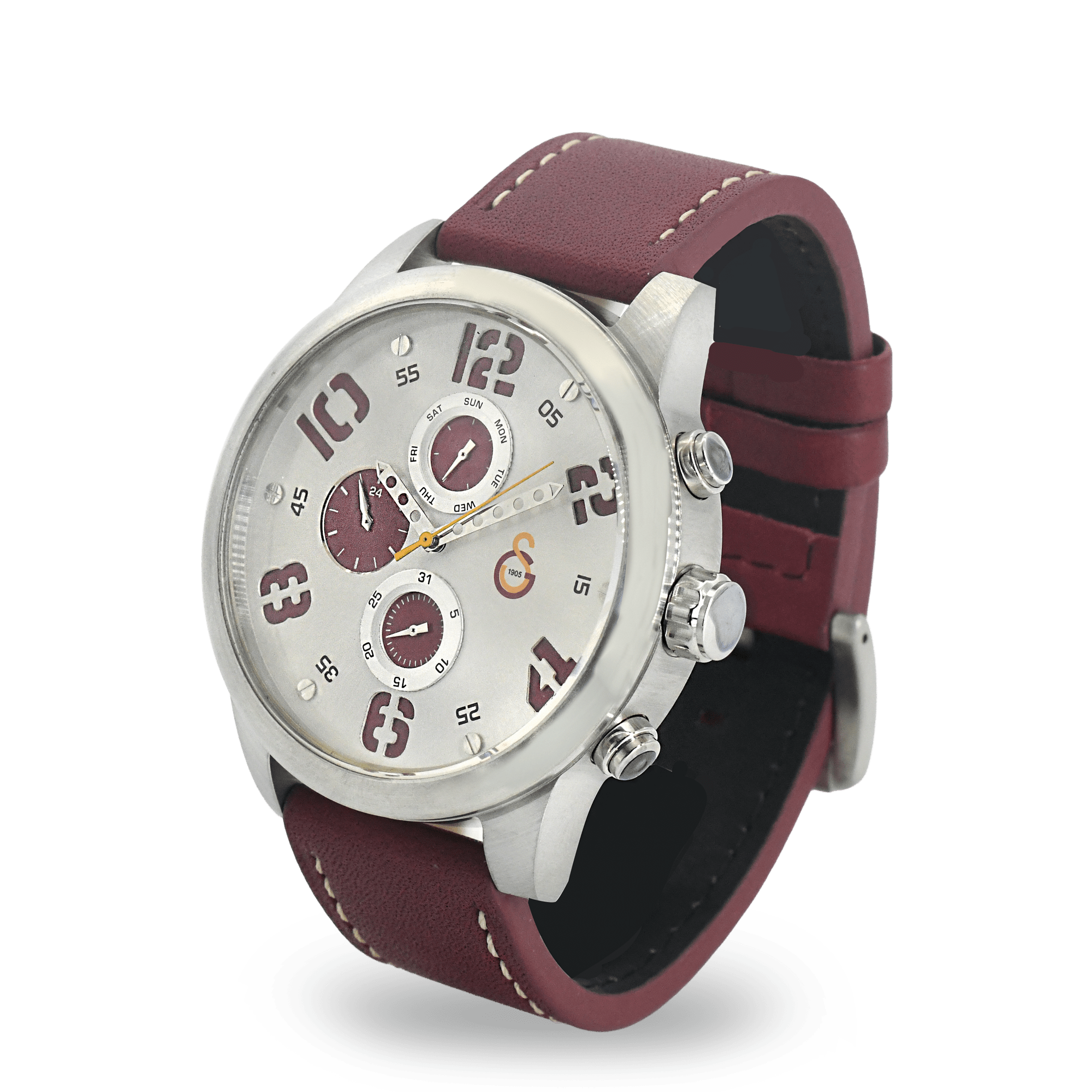 Galatasaray Deri Kol Saati U13856 - GS ANAHTARLIK HEDİYELİ