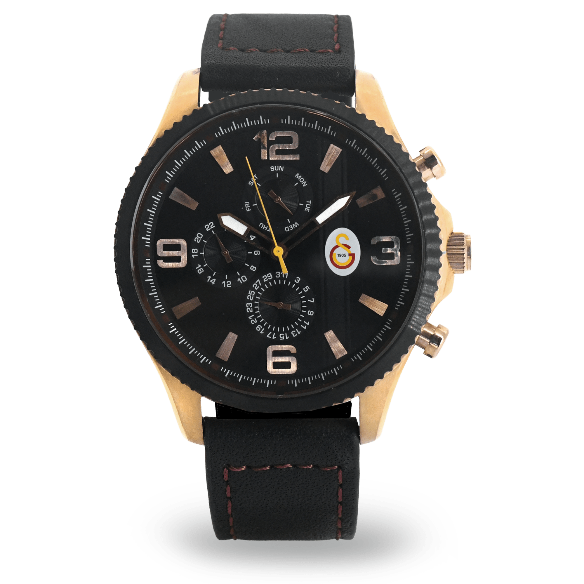 Galatasaray Deri Kol Saati U13926 - GS ANAHTARLIK HEDİYELİ