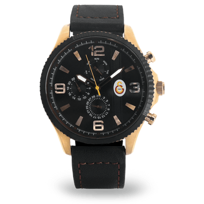 Galatasaray Deri Kol Saati U13926 - GS ANAHTARLIK HEDİYELİ