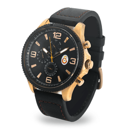 Galatasaray Deri Kol Saati U13926 - GS ANAHTARLIK HEDİYELİ