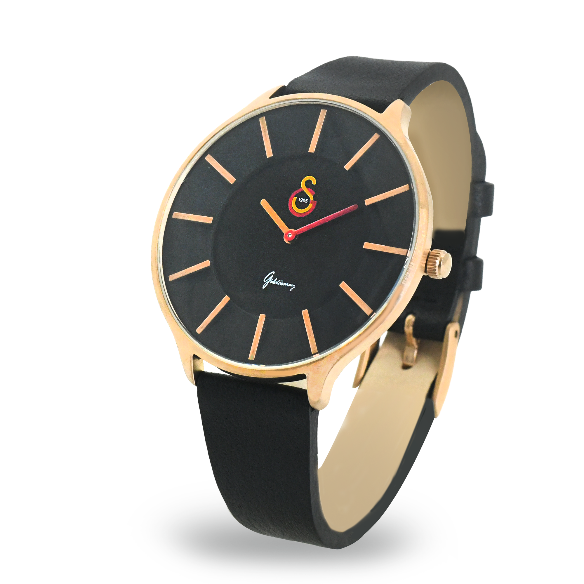 Galatasaray Deri Kol Saati U14252 - GS ANAHTARLIK HEDİYELİ