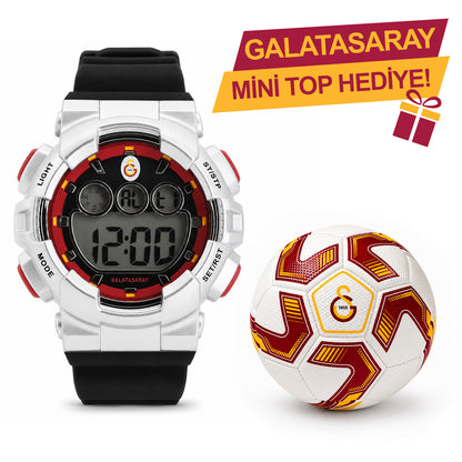 Galatasaray Digital Wristwatch U13598 - GS Keychain Included as a Gift