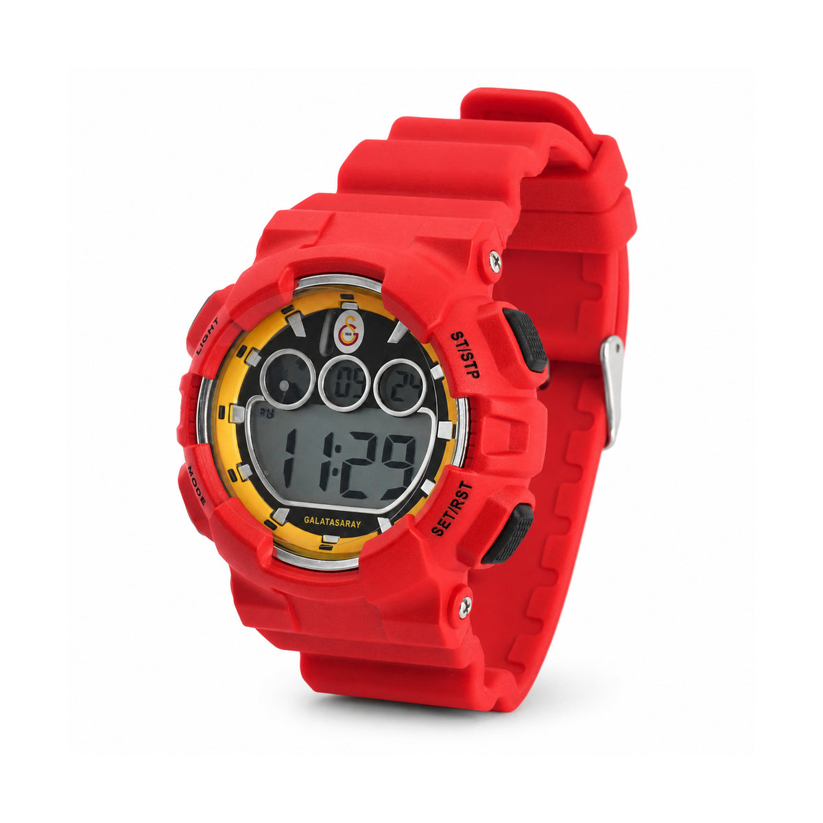 Galatasaray Digital Wristwatch U13599 - GS Keychain Included as a Gift