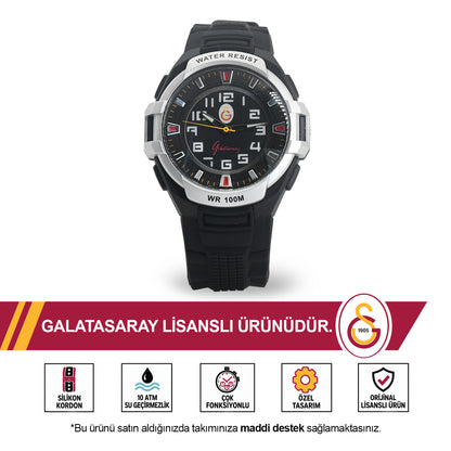 Galatasaray Wristwatch U13619 - GS Keychain Included as a Gift