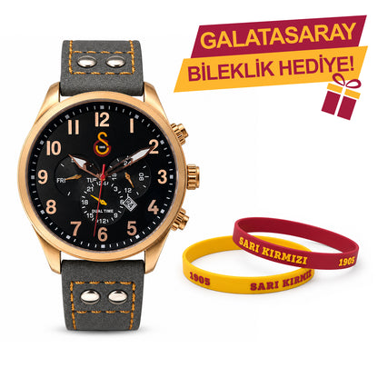 Galatasaray Lisanslı Kol Saati U13939  - GS Bileklik Hediyeli