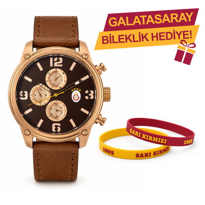 Galatasaray Lisanslı Kol Saati U21319 - GS Bileklik Hediyeli