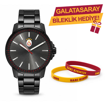 Galatasaray Lisanslı Kol Saati U21322 - GS Bileklik Hediyeli
