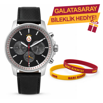 Galatasaray Lisanslı Kol Saati U21329 - GS Bileklik Hediyeli