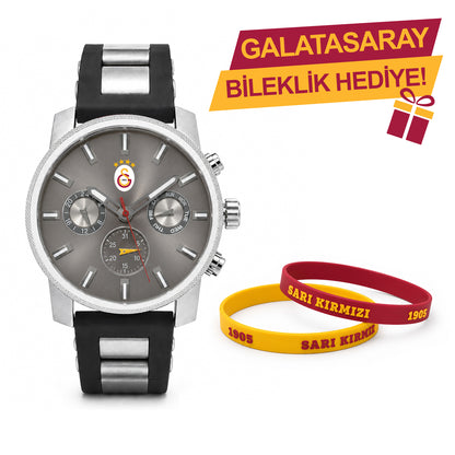 Galatasaray Lisanslı Kol Saati U21401 - GS Bileklik Hediyeli