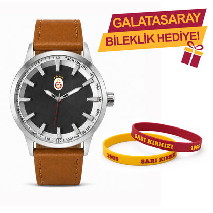 Galatasaray Lisanslı Kol Saati U21734 - GS Bileklik Hediyeli