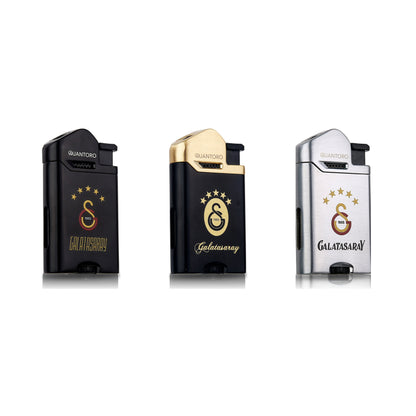 Galatasaray Lisanslı Metal Jet Taraftar Çakmak 3'lü Paket