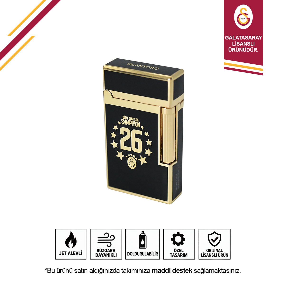 Galatasaray Licensed Premium 26th Championship Lighter U261232