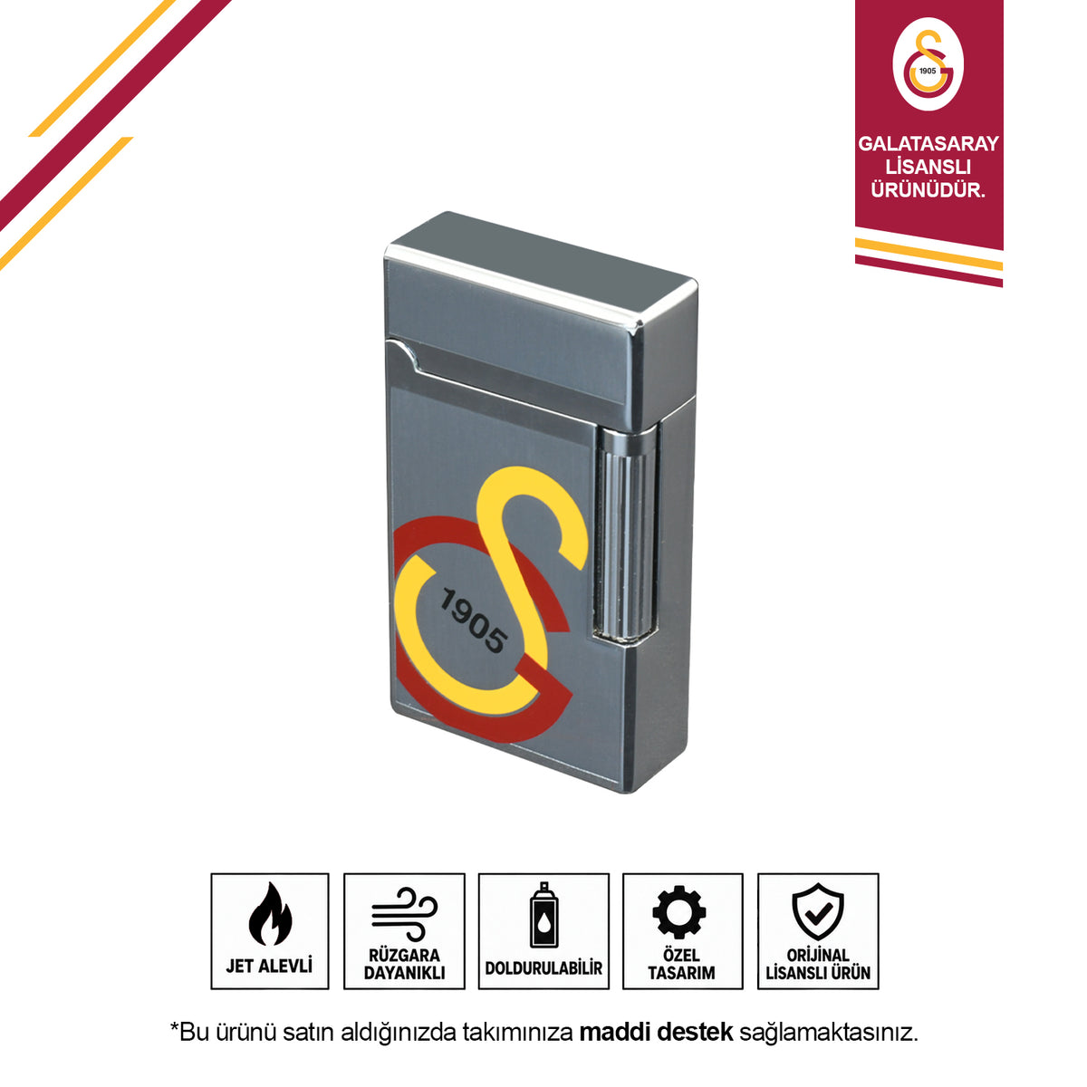 Galatasaray Licensed Premium Lighter DP-04