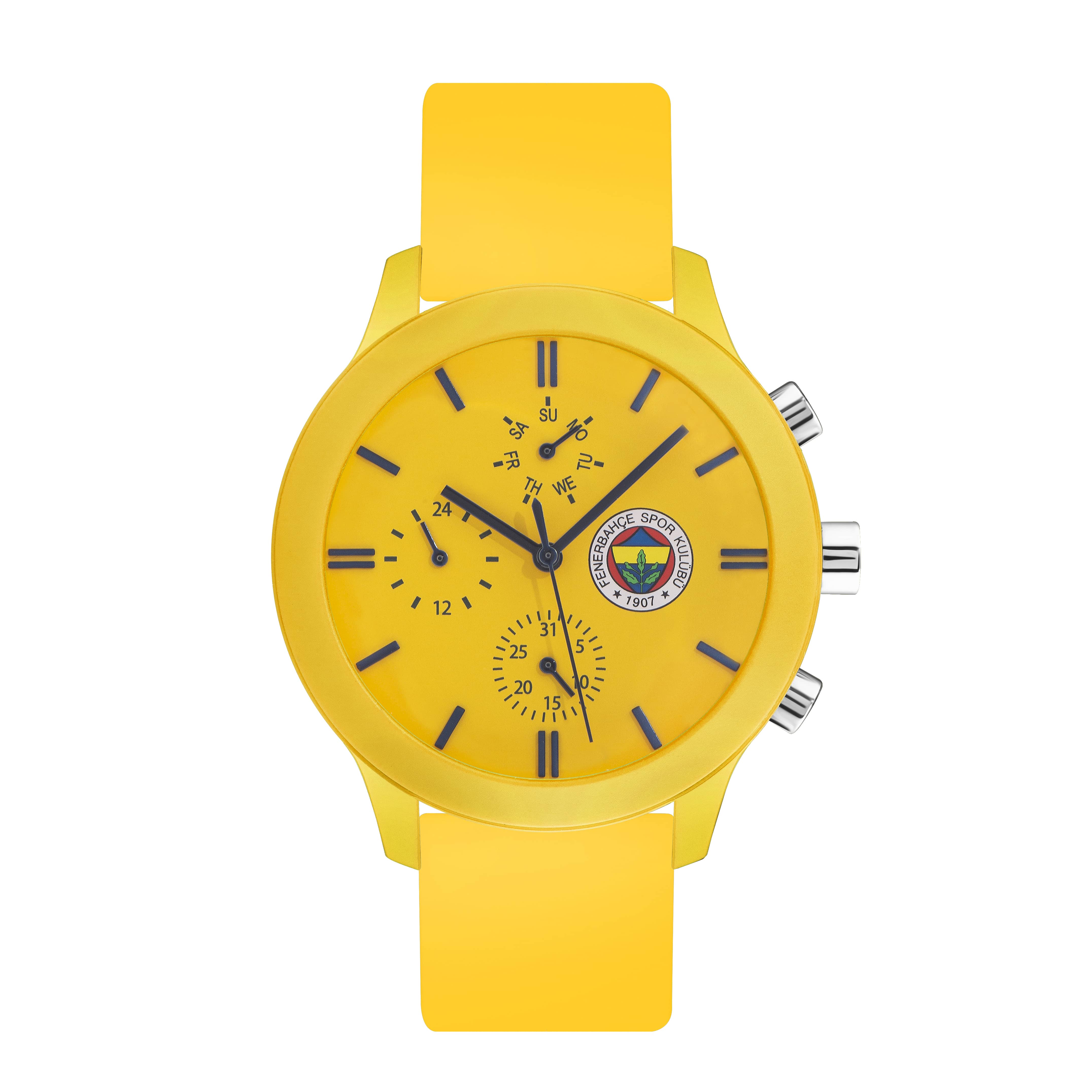 Fenerbahçe Quantum Sarı Kol Saati HA036UDS04
