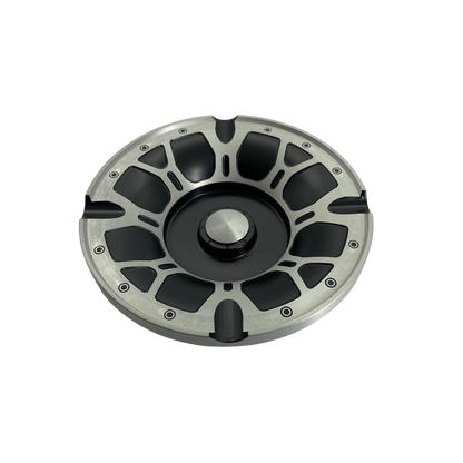 QNN Siyah-Gümüş Jant Tasarımlı Puro Küllüğü