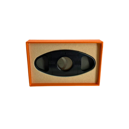 QNN Deri Kılıflı Siyah Puro Kesici