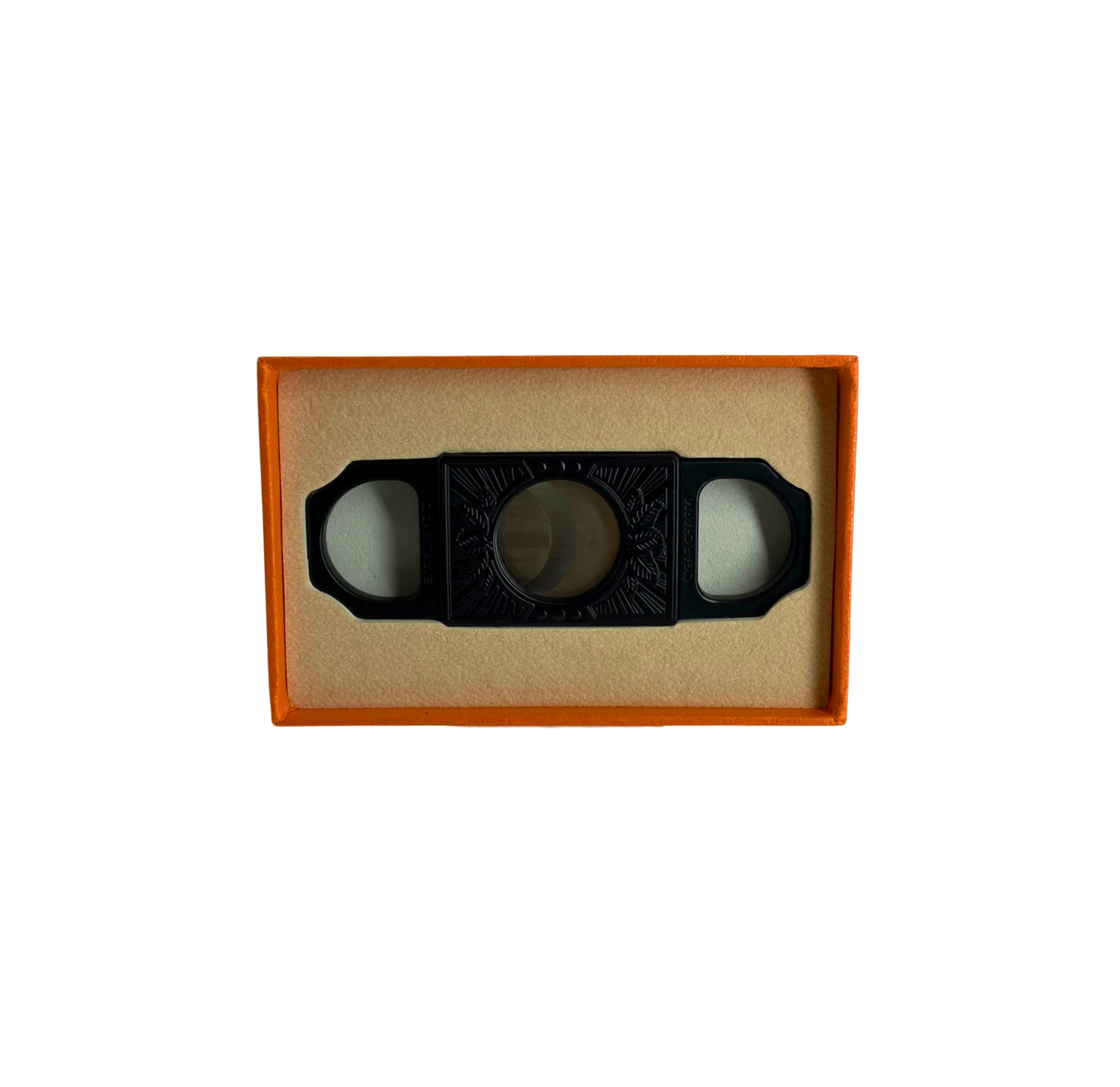 QNN Deri Kılıflı Siyah Puro Kesici