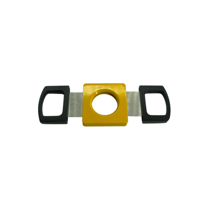 QNN Sarı-Siyah Köşeli Puro Kesici