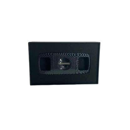 QNN V-Kesim Siyah Renkli Desenli Puro Kesici