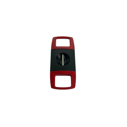 QNN V-Kesim Siyah-Kırmızı Puro Kesici