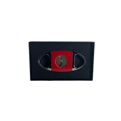 QNN Gümüş-Kırmızı Puro Kesici