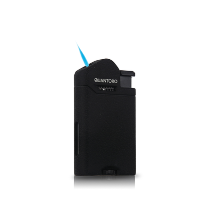 Quantoro Metal Jet Çakmak Black Crackle