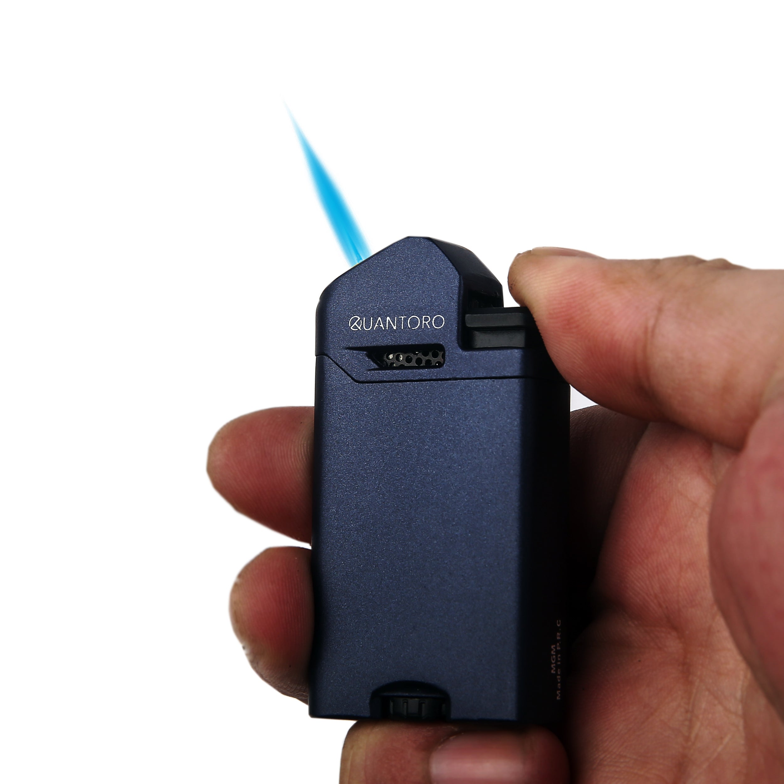 Quantoro Metal Jet Çakmak Blue