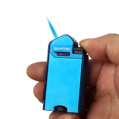 Quantoro Metal Jet Çakmak Ice Blue