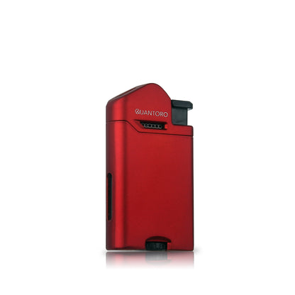 Quantoro Metal Perde Jet Çakmak Matte Red