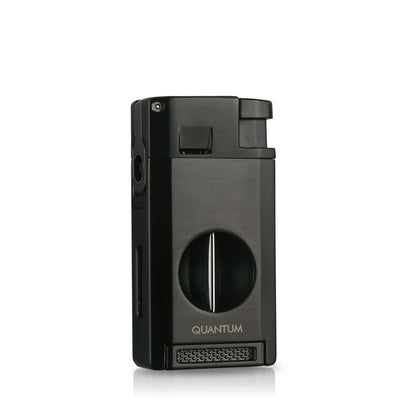 MGM-27 Gunmetal Çift Torch Jet Alev V-Cut Çakmak