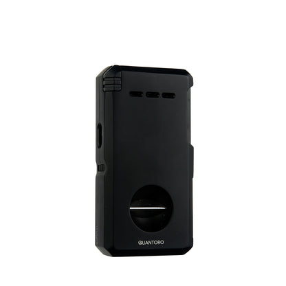 Quantoro MGM05-32 Kesicili Delicili İğneli Çift Jet Alev E-Black Çakmak