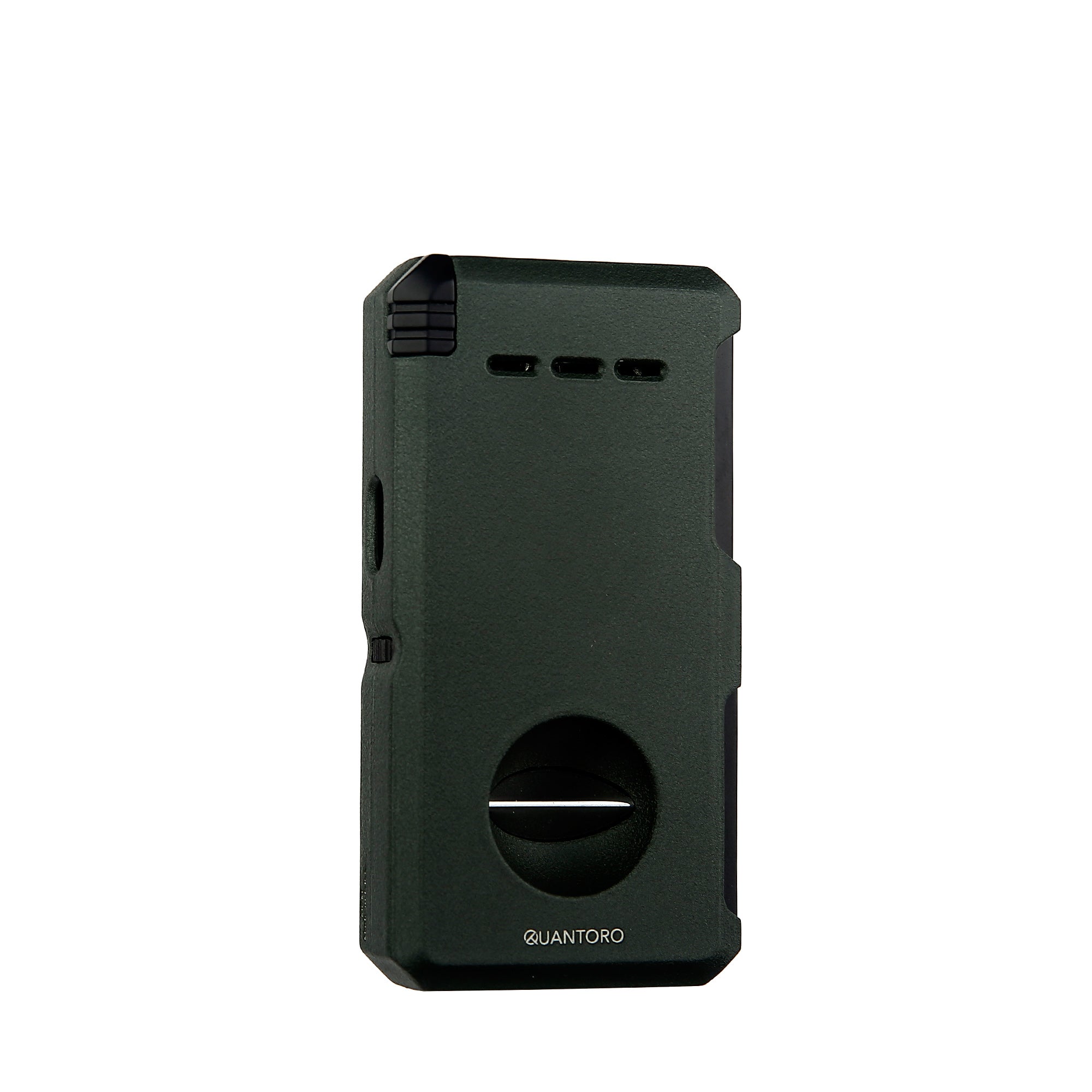 Quantoro MGM05-32 Kesicili Delicili İğneli Çift Jet Alev Green Crackle Çakmak