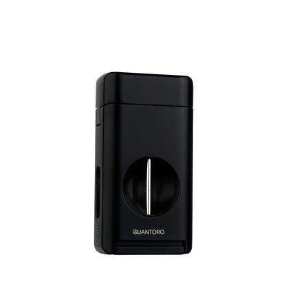 Quantoro MGM05-35 Kesicili Dinlendiricili Üçlü Jet Alev E Black Çakmak