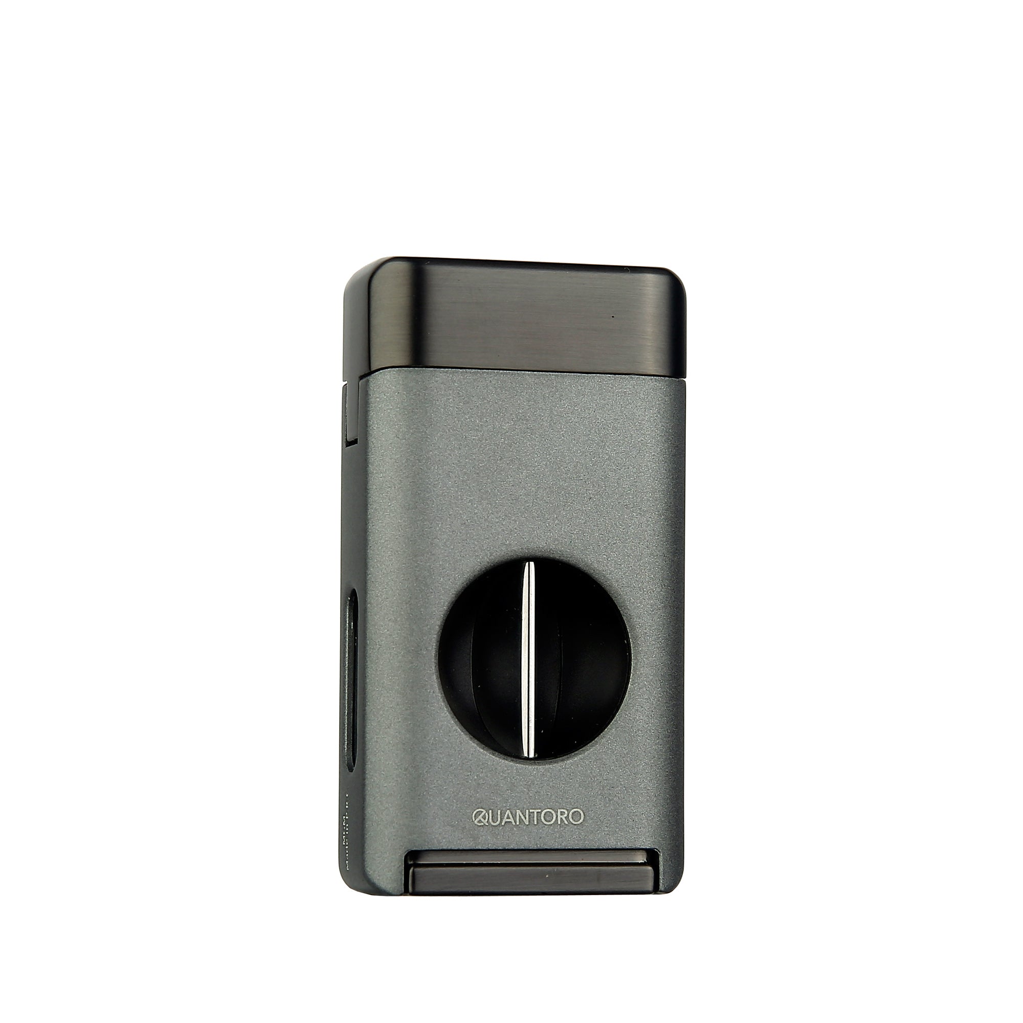 Quantoro MGM05-35 Kesicili Dinlendiricili Üçlü Jet Alev Grey Çakmak