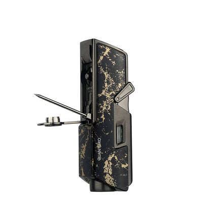 Quantoro MGM05-36 Delicili İğneli Jet Alev Green Carbon Çakmak