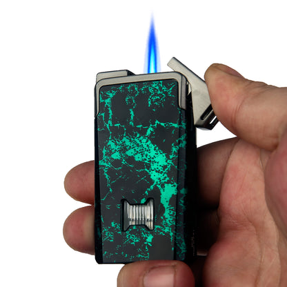 Quantoro MGM05-44 Soft ve Jet Alev Red Marble Çakmak