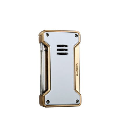 Quantoro MGM05-45 Jet Alev Gold White Çakmak