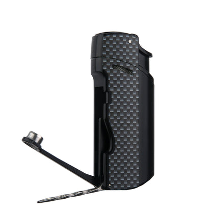 Quantoro MGM05-57 Delicili İğneli Jet Alev Carbon Çakmak