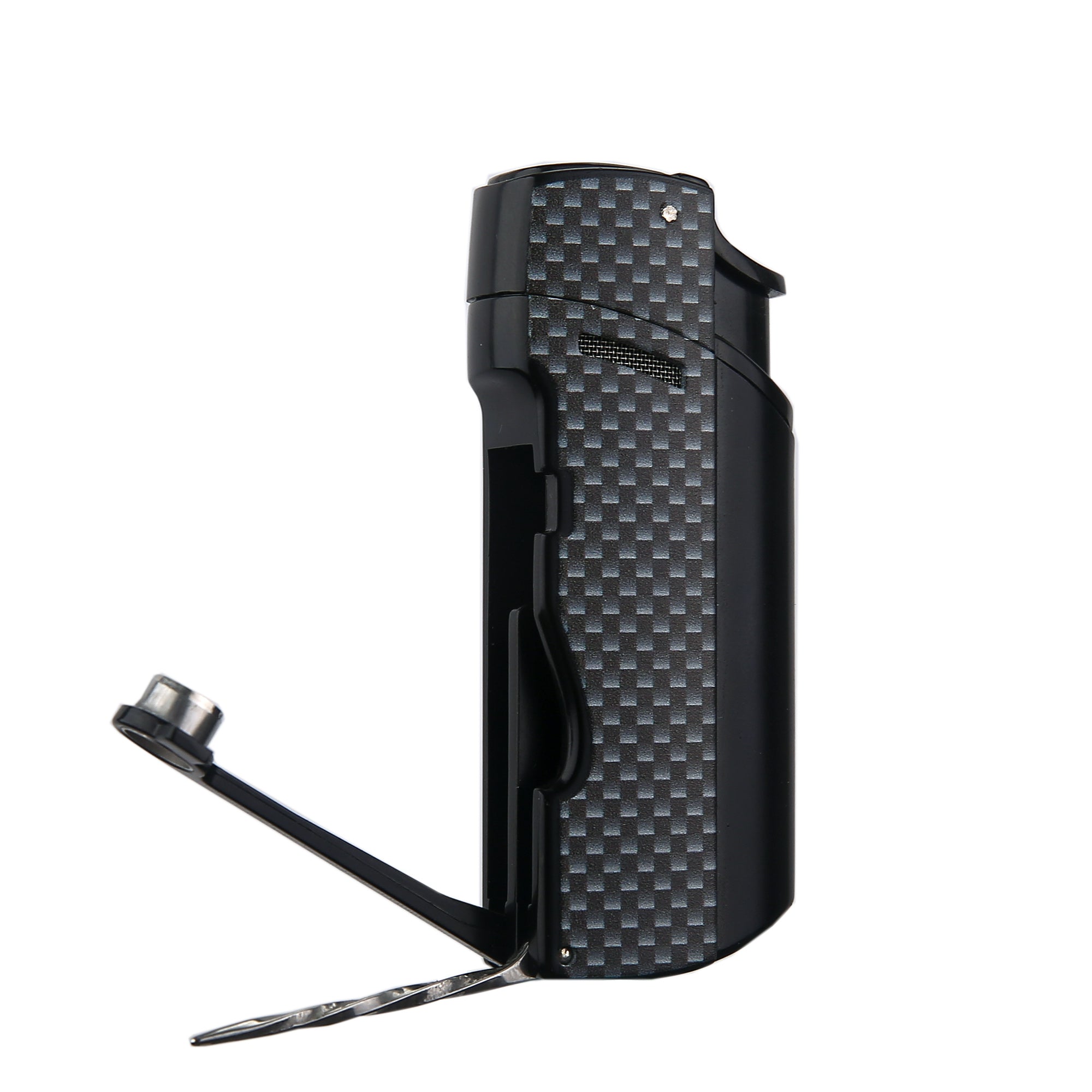 Quantoro MGM05-57 Delicili İğneli Jet Alev Gunmetal Çakmak