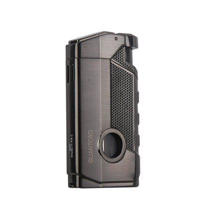 Quantoro MGM05-59 Delicili Üçlü Jet Alev Gunmetal Çakmak