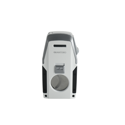 Quantoro MGM05-62 Kesicili Delicili Çift Jet Alev White Çakmak