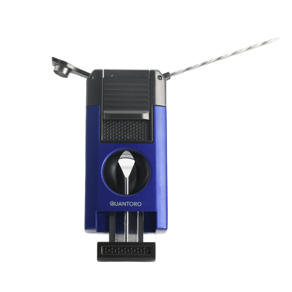 Quantoro MGM05-64 Kesicili Delicili Çift Jet Alev Blue Çakmak