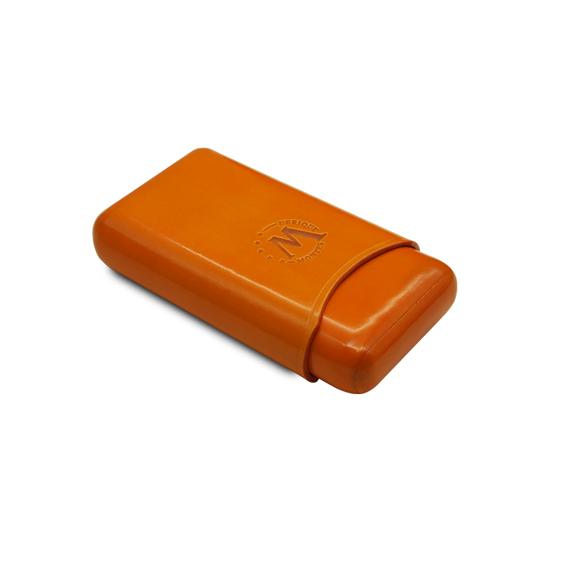 Montes Gerçek Deri El Yapımı 52 Ring Amsterdam Üçlü Puro Kılıfı