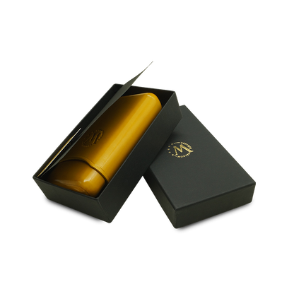 Montes Gerçek Deri El Yapımı 52 Ring Bali Üçlü Puro Kılıfı