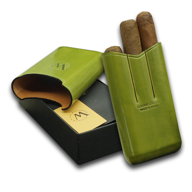 Montes 52 Ring Grass Üçlü Puro Kılıfı