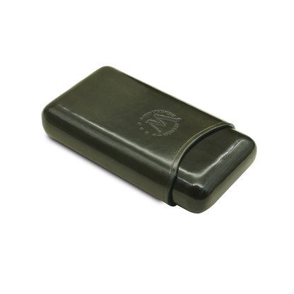 Montes Gerçek Deri El Yapımı 52 Ring Jaen Üçlü Puro Kılıfı