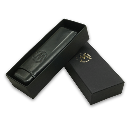 Montes Gerçek Deri El Yapımı 52 Ring Londres İkili Puro Kılıfı