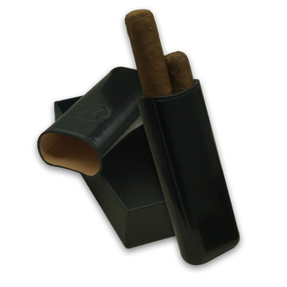 Montes Gerçek Deri El Yapımı 52 Ring Londres İkili Puro Kılıfı