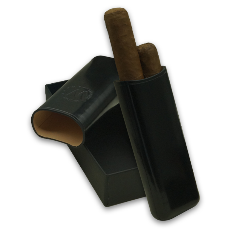 Montes Gerçek Deri El Yapımı 52 Ring Londres İkili Puro Kılıfı